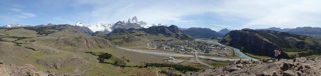 Panorama El Chalten i okolic
